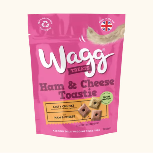 Wagg Ham & Cheese Toastie Dog Treats